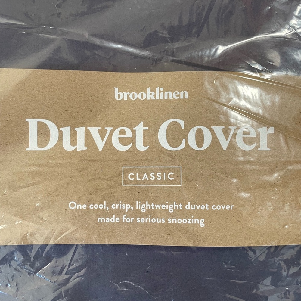 Brooklinen Classic Duvet Cover - Graphite